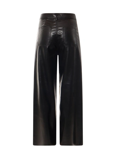 Shop Mes Demoiselles Alternative Material To Leather Trouser In Black