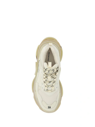 Shop Balenciaga Sneakers In Off White
