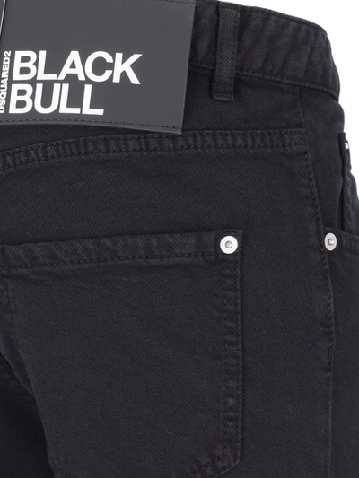 Dsquared2 Vaqueros Rectos - Negro In Black
