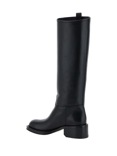 Shop Lanvin Boots In Black