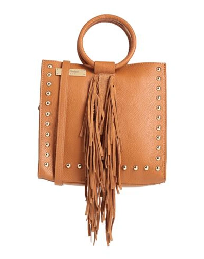 Shop Baldinini Woman Handbag Camel Size - Soft Leather In Beige
