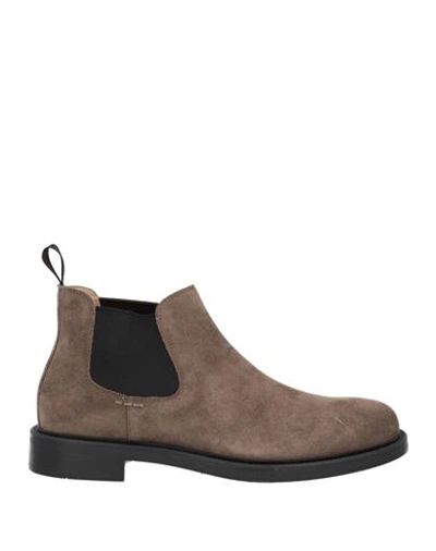 Shop Triver Flight Man Ankle Boots Dove Grey Size 11 Soft Leather