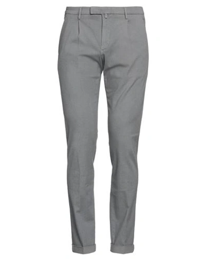 Shop Briglia 1949 Man Pants Grey Size 30 Cotton, Elastane