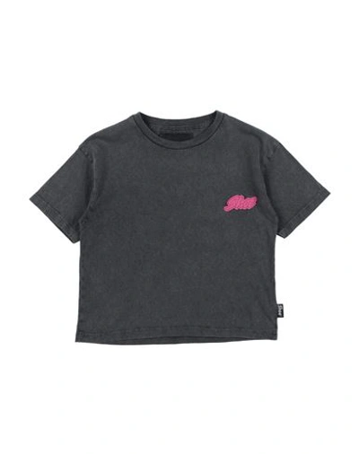 Shop Shoe® Shoe Toddler Girl T-shirt Steel Grey Size 4 Cotton