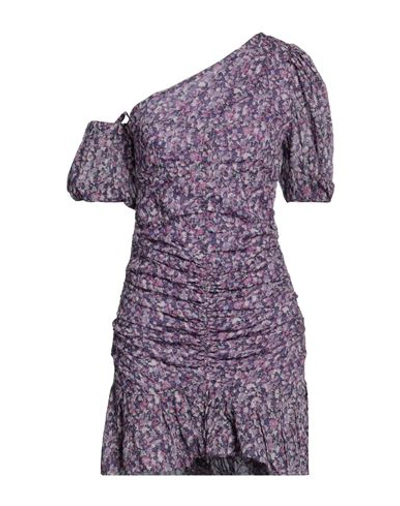 Shop Isabel Marant Étoile Marant Étoile Woman Mini Dress Light Purple Size 8 Cotton