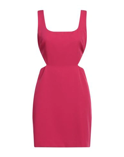 P.a.r.o.s.h P. A.r. O.s. H. Woman Mini Dress Fuchsia Size S Polyester, Elastane In Pink