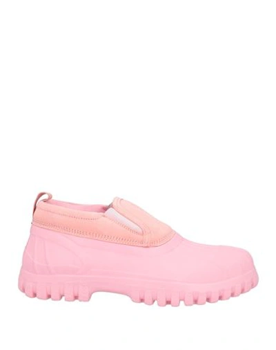 Shop Diemme Man Sneakers Pink Size 8 Soft Leather