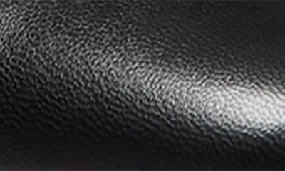 Shop Stuart Weitzman Pearl Slingback Flat In Black Leather