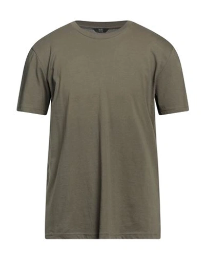 Shop Hōsio Man T-shirt Military Green Size L Cotton