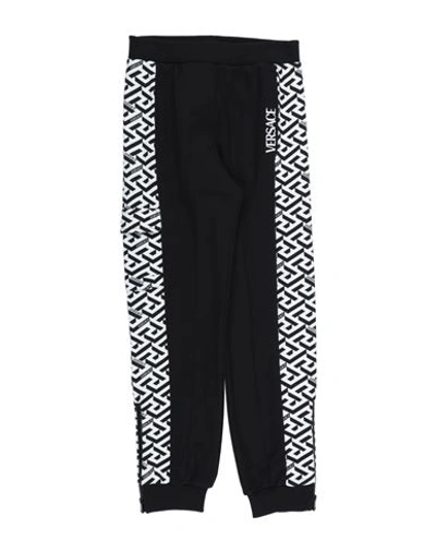 Shop Versace Young Toddler Boy Pants Black Size 6 Cotton