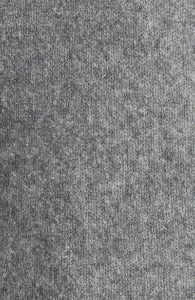 Shop Nordstrom Balloon Sleeve Sweater In Grey Dark Heather