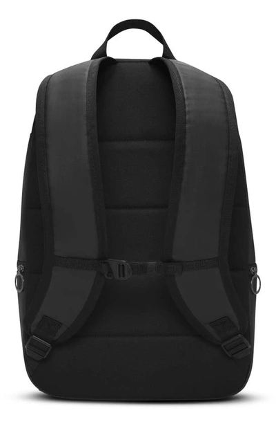 Shop Nike Eugene Heritage Winterized Backpack In Black/ Black/ Smoke Grey