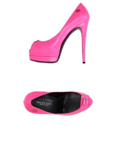 Shop Philipp Plein In Fuchsia