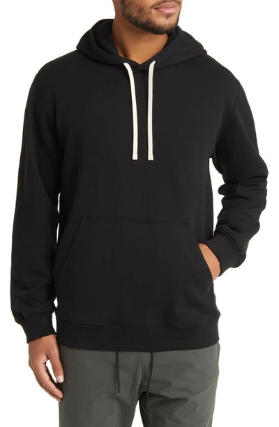 Shop Reigning Champ Classic Midweight Terry Hoodie In Black