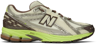 New Balance Ssense Xx Green & Brown 1906r Sneakers In Pistachio/thirty Wat