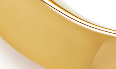 Monica Vinader Power Small Hoop Earrings In 18ct Gold Vermeil