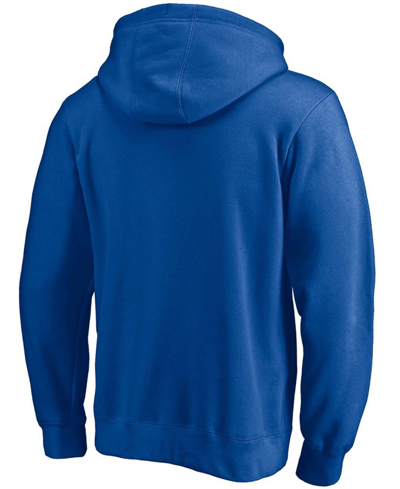 Shop Fanatics Men's Royal La Clippers L.a. Our Way Post Up Hometown Collection Pullover Hoodie