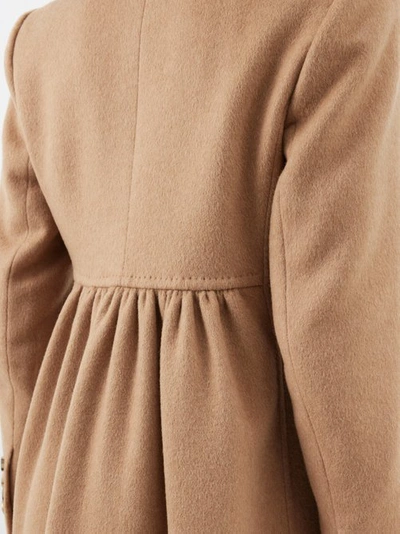 Formica Double Breasted Coat in Beige - Max Mara