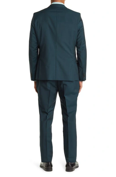 Shop Paul Smith Tailored Fit Wool & Mohair Suit In Bottle Green