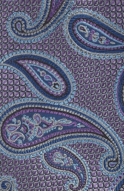 Shop Nordstrom Paisley Silk Tie In Purple