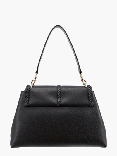 Shop Chloé Chloe' Woman Penelope Woman Black Shoulder Bags