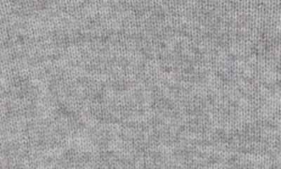 Shop 360cashmere Hudson Fringed Wool & Cashmere Turtleneck Sweater In Mid Heather Grey
