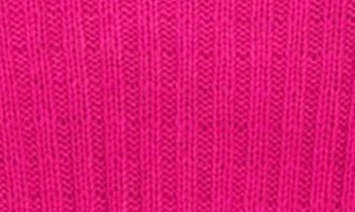 Shop 360cashmere Angelica Wool & Cashmere Ribbed Turtleneck Sweater In Magenta Pink