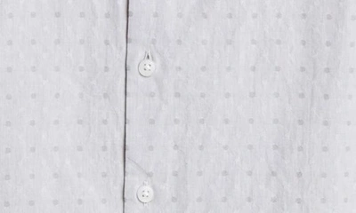 Shop Robert Barakett Good Spring Short Sleeve Button-up Shirt In Grey