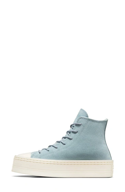 Shop Converse Chuck Taylor® All Star® Modern Lift High Top Platform Sneaker In Cocoon Blue/ Egret