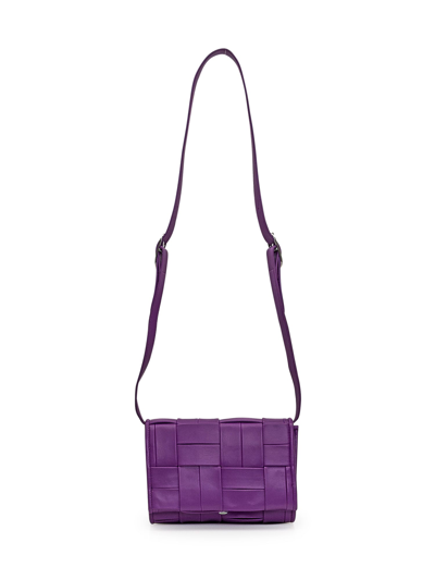 Shop Themoirè Feronia Bag In Grape