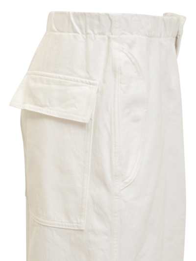 Shop Jil Sander 50 Aw 30 Trousers In Bianco