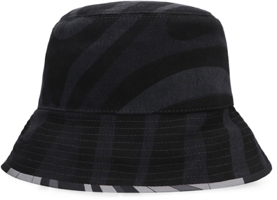 Shop Pucci Bucket Hat In Black