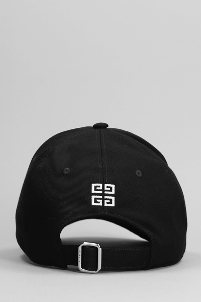 Shop Givenchy Hats In Black Cotton
