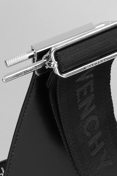 Shop Givenchy Ant U Shoulder Bag In Black Leather