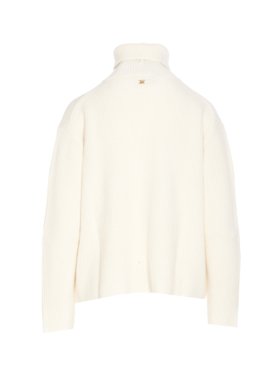 Shop Pinko Vigogna Sweater In White