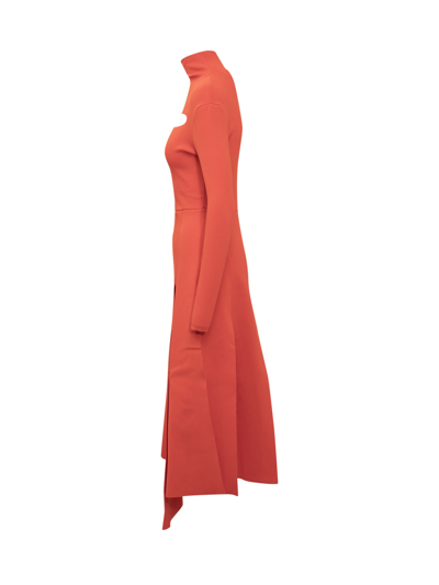 Shop A.w.a.k.e. Knit Dress In Red