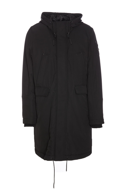 Shop Moose Knuckles Garson Anorak Jacket In Black