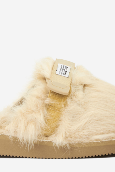 Suicoke Zavo 2eu Flats In Beige
