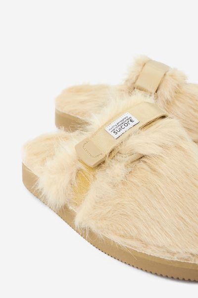 Suicoke Zavo 2eu Flats In Beige