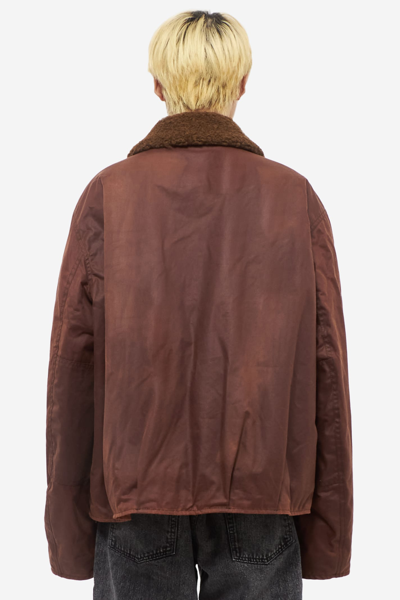 Shop Our Legacy Grizzly Jacket In Bordeaux
