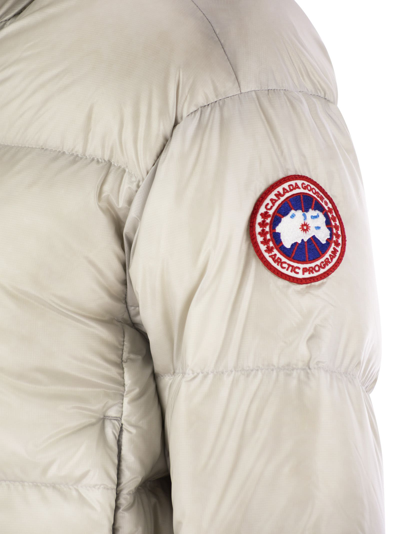 Shop Canada Goose Cypress - Short Padded Jacket In Ice