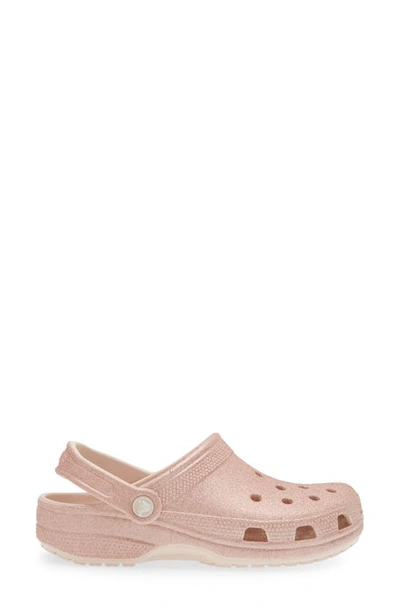 Crocs Gender Inclusive Classic Glitter Clog In Quartz Glitter