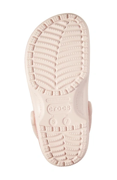 Crocs Gender Inclusive Classic Glitter Clog In Quartz Glitter