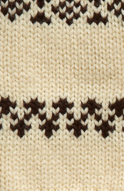 Shop Rag & Bone Brooke Wool Mittens In Ivory