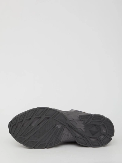 Valentino Ms-2960 Low-top Trainer In Grey