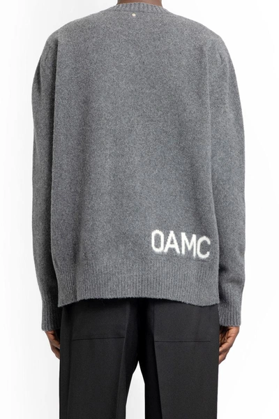 Shop Oamc Knitwear In Grey