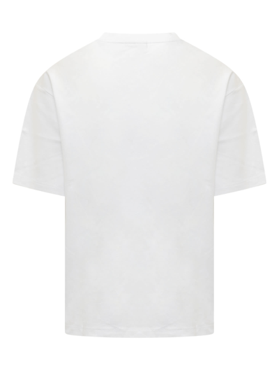 Shop Drôle De Monsieur Classique T-shirt In White