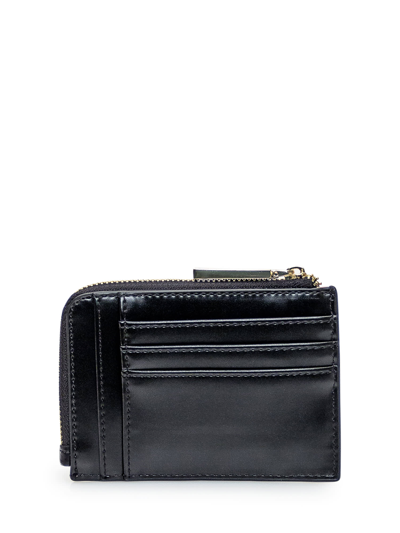 Shop Chiara Ferragni Mini Envelope Wallet In Black