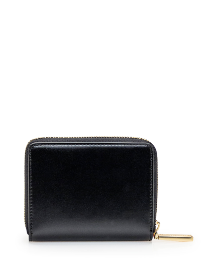 Shop Chiara Ferragni Wallet With Logo In Black