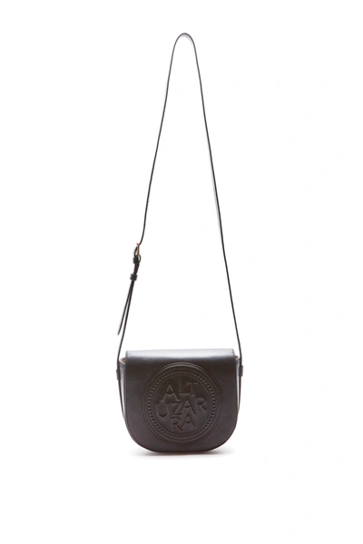 Shop Altuzarra 'medallion' Saddle Bag In Black